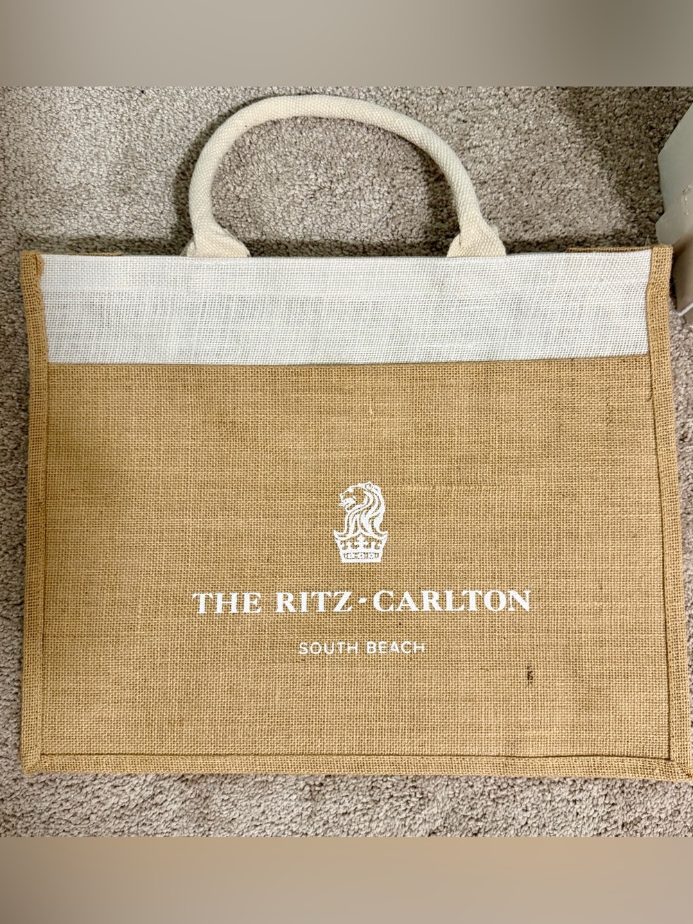 The Ritz Carlton South Beach Tote Bag
